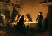 Jean Lecomte Du Nouy The supper of Beaucaire USA oil painting artist